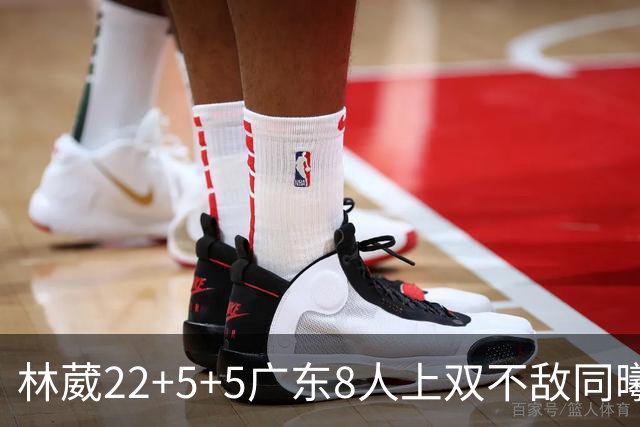 林葳22+5+5广东8人上双不敌同曦 皮特森34分